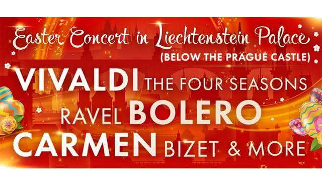 Galaconcert met Pasen in het Liechtensteinpaleis — onder de Praagse Burcht