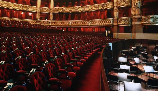 Spektakel van de Parijse Opera Dansschool