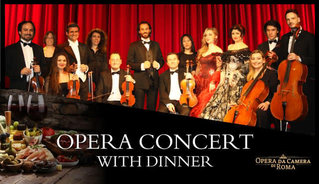 Opera da Camera di Roma: Najpiękniejsze arie operowe z kolacją