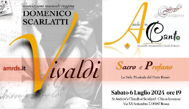 Vivaldi sacro e profano — Lo stile musicale del prete rosso