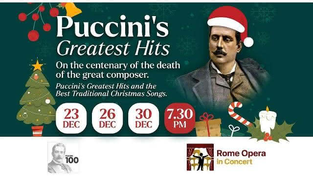 Roma: Concerto de Ópera de Natal com Bebida — Os Maiores Êxitos de Puccini